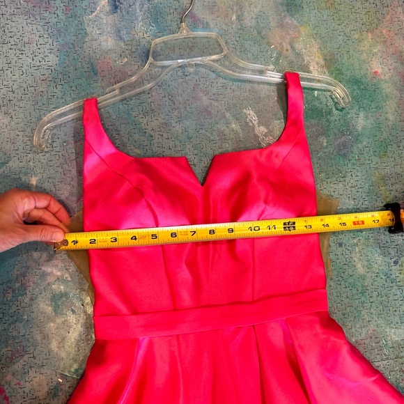 Hot Pink Party Dress - Picture 13 of 15